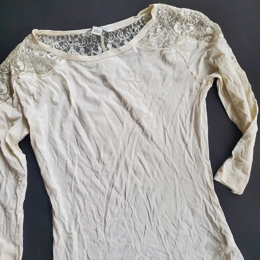 Banana Republic White Blouse